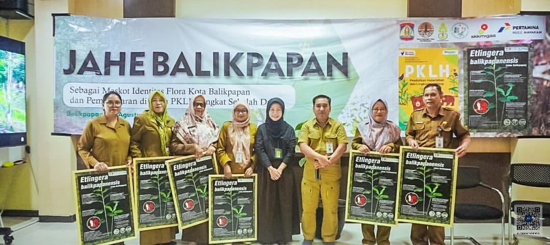 DLH Kota Balikpapan saat Pelatihan Pengenalan Jahe Balikpapan