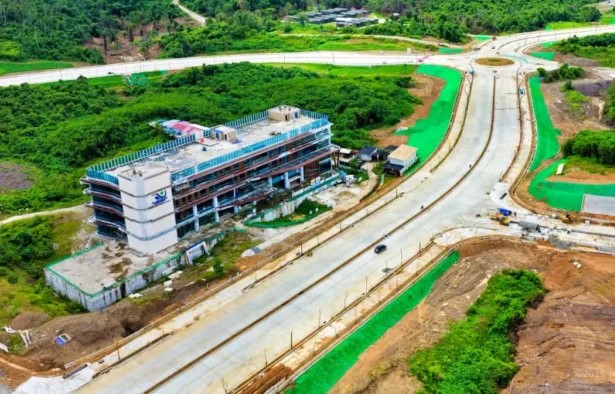 Jalan IKN hampir Rampung