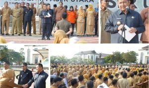 Apel Gabungan Pemkab PPU-Pasca Lebaran