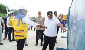 Bupati PPU Survei Kesiapan Jalan Tol