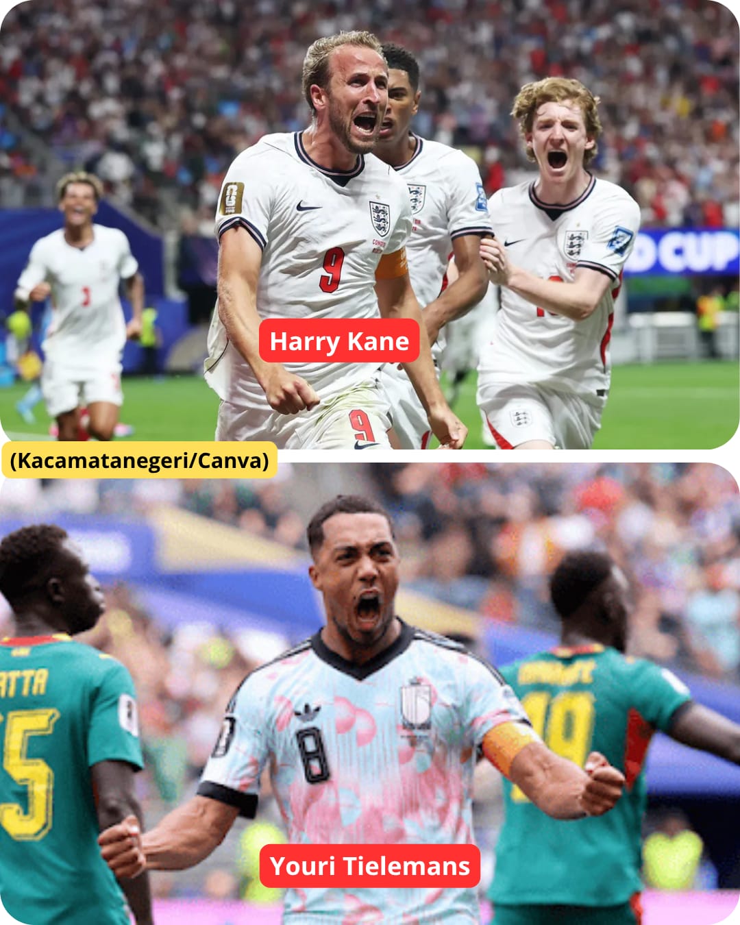 Belgia dan Inggris Menang
