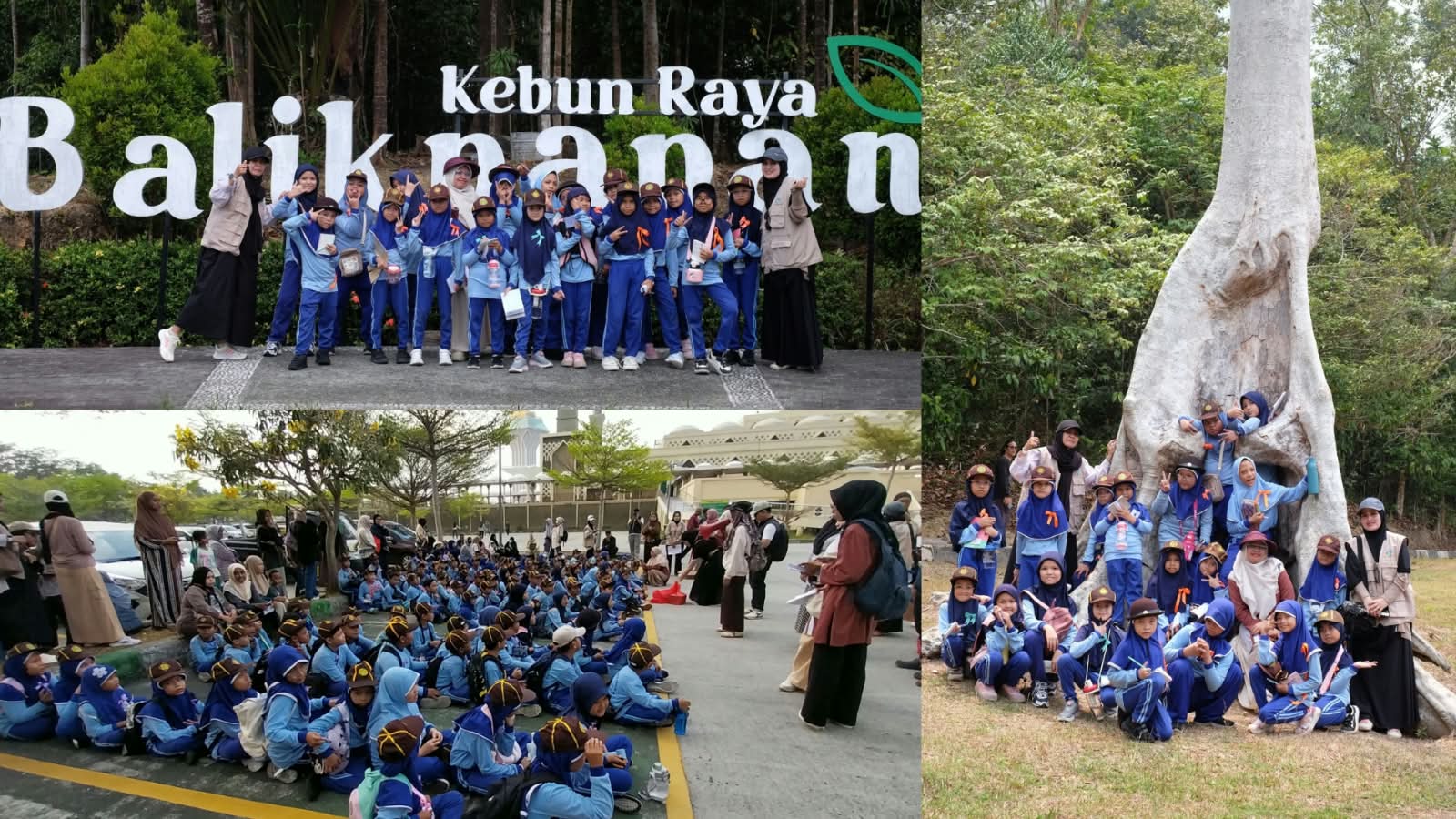 Outing Class Murid MI SCM ke Kebun Raya Balikpapan